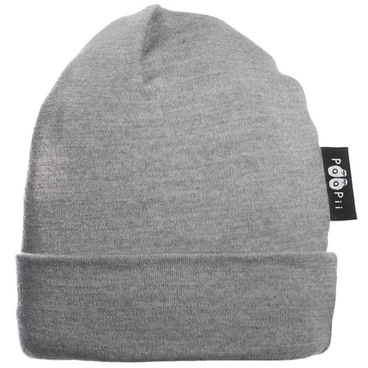PaaPii merinovillainen harmaa pipo