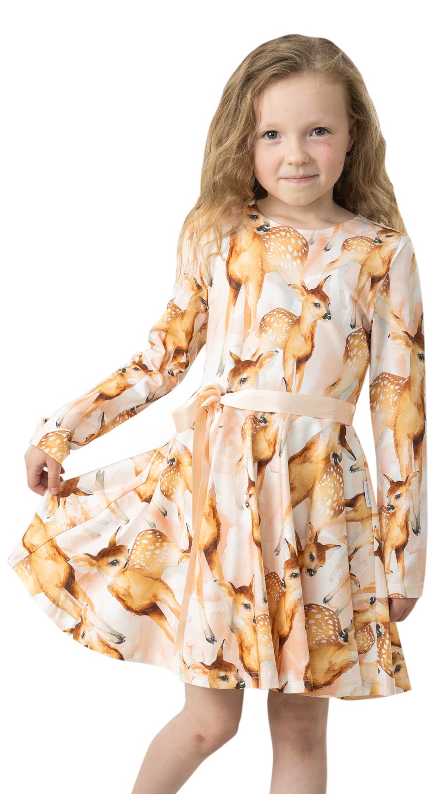 Bambilove Fiftarimekko persikan värisenä