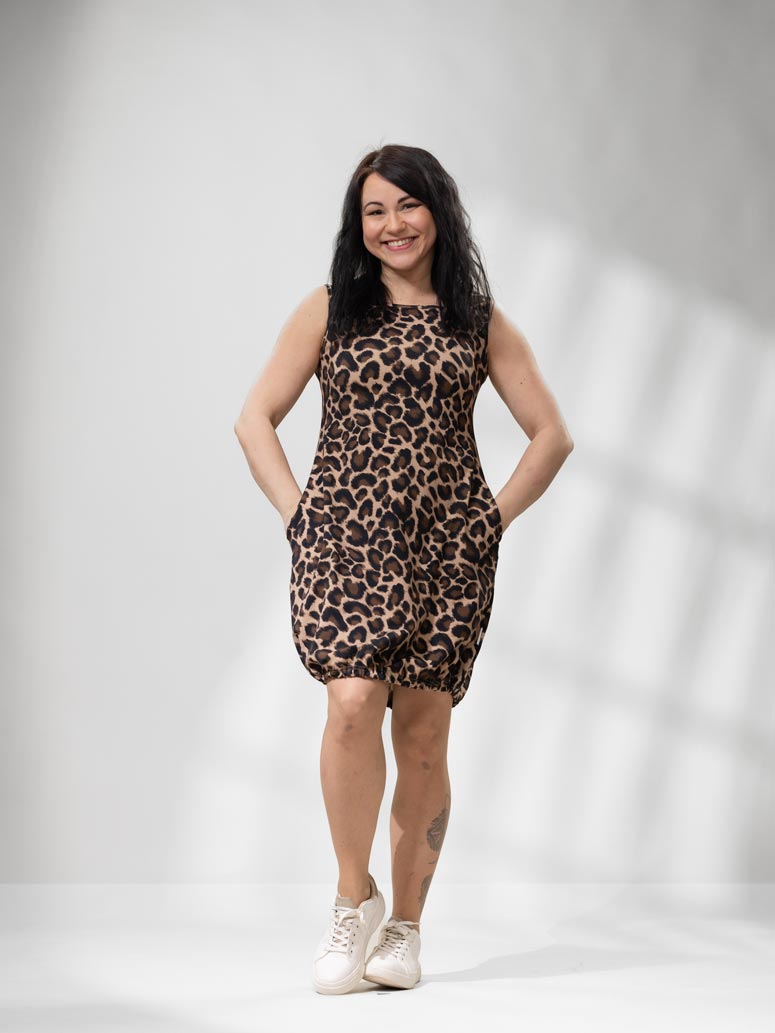 HELLEmekko, vapaa, nougat ruskea