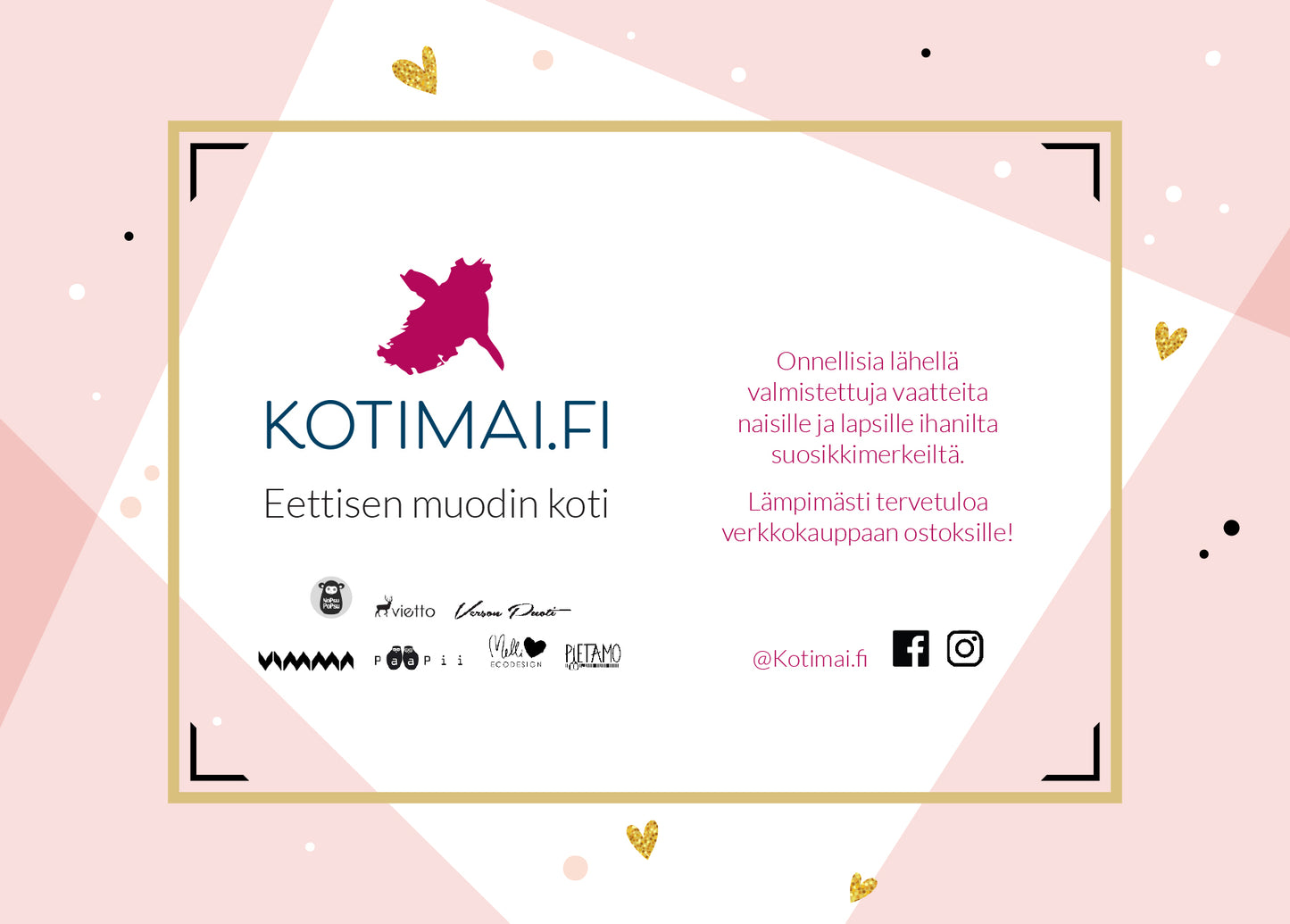 Kotimai.fi-lahjakortti 10-200 €