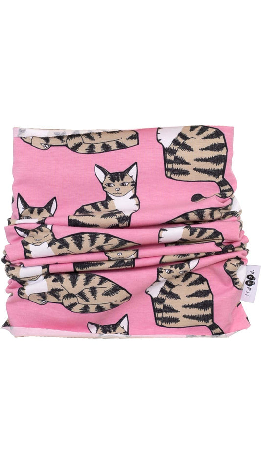 PaaPii tuubihuvi Viiru-kissa vaaleanpunainen