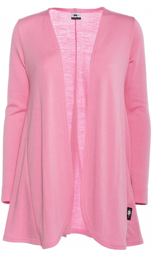 PaaPii merinoneuletakki vaaleanpunainen