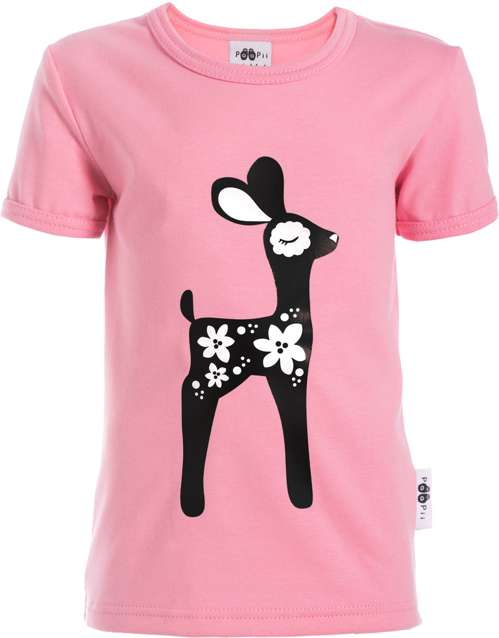 PaaPii bambi t-paita vaaleanpunainen