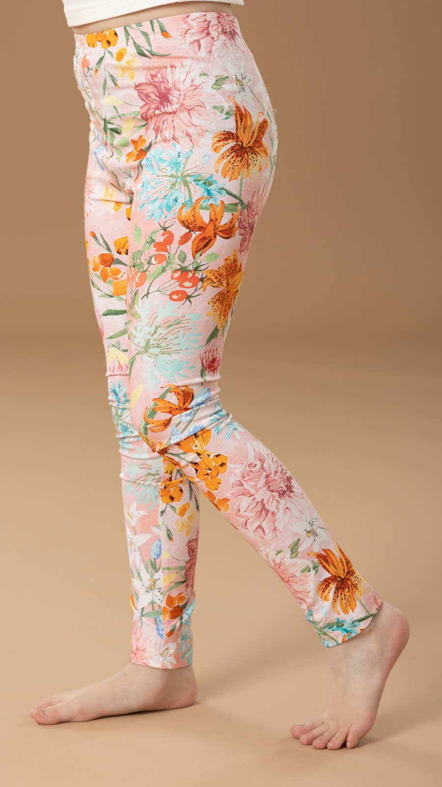 Värikkäät leggingsit lapsille