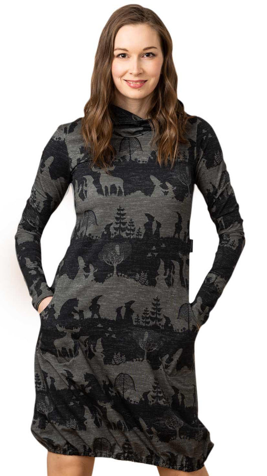 Versonpuoti Jemma-mekko maahiset ja menninkäiset