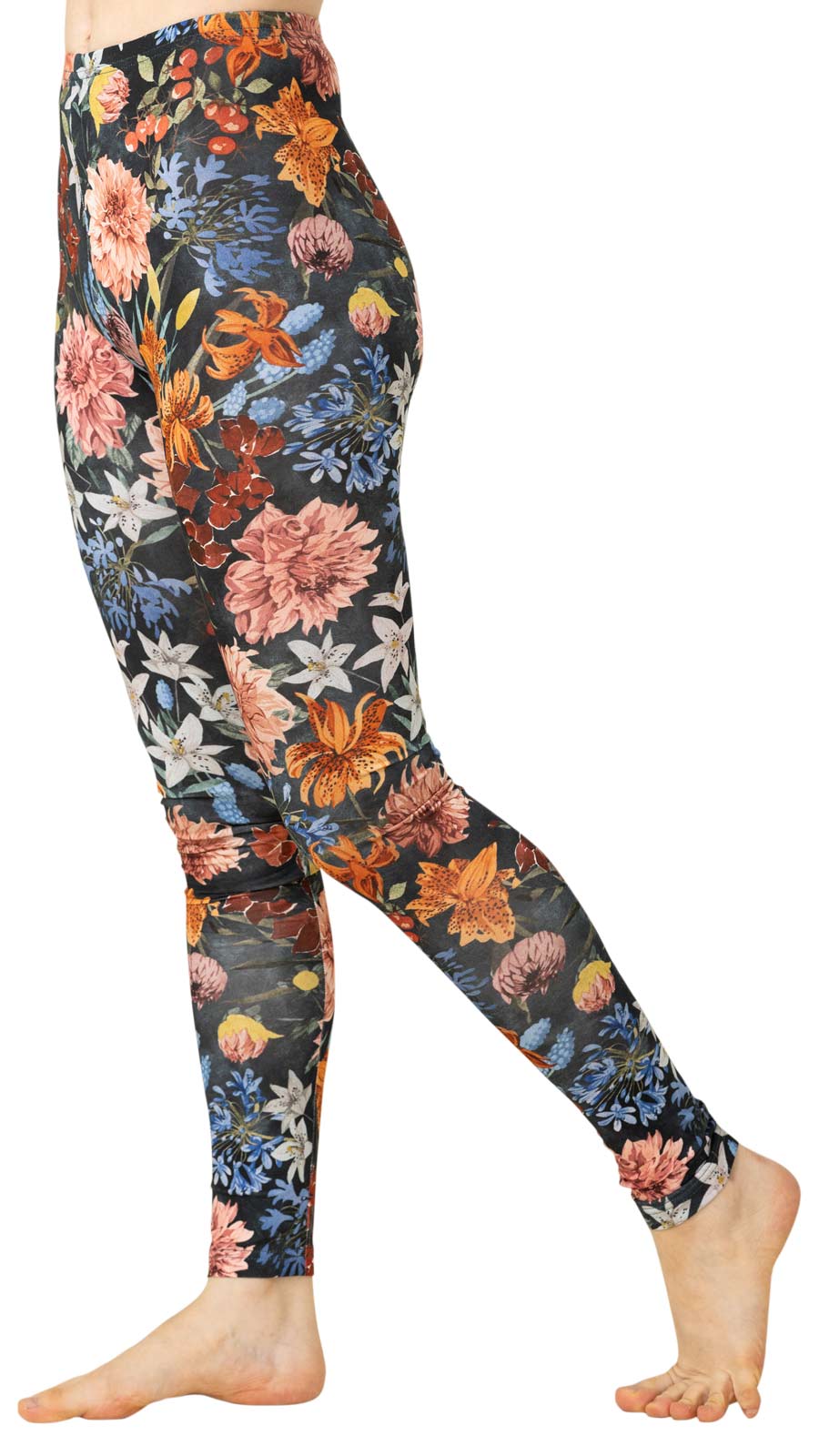 Versonpuoti Mukava-leggings naisille Tiikerinlilja