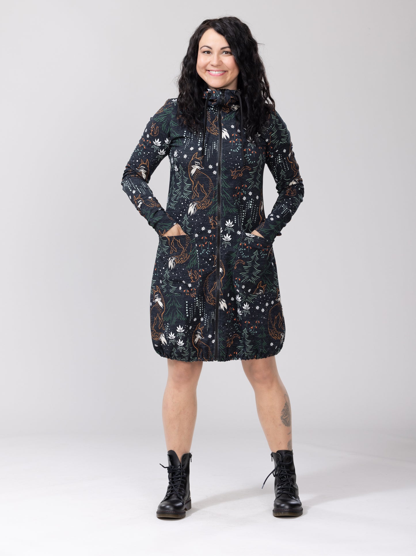 JEMMAtakki, tulikettu, musta, oranssi