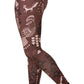 Versonpuoti Mukava-leggigns naisille Sielulintu viininpunainen